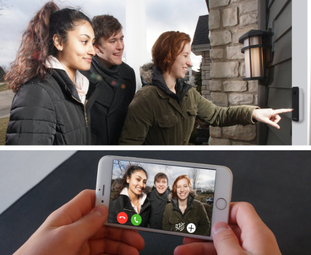 Best Video Doorbell Camera with AI, Wired, Weatherproof, no Lag in